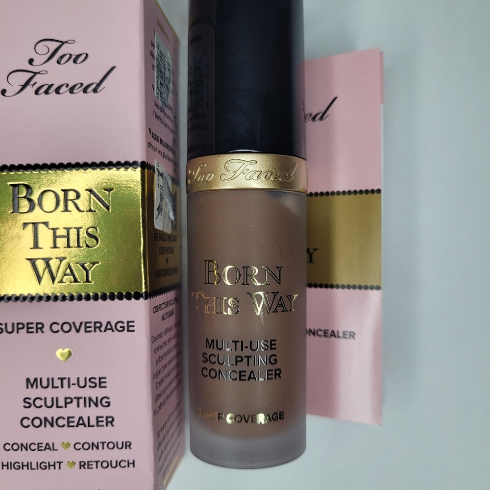 Too Faced Born This Way Super Coverage Makeup Multiuse Sculpting Concealer SABLE